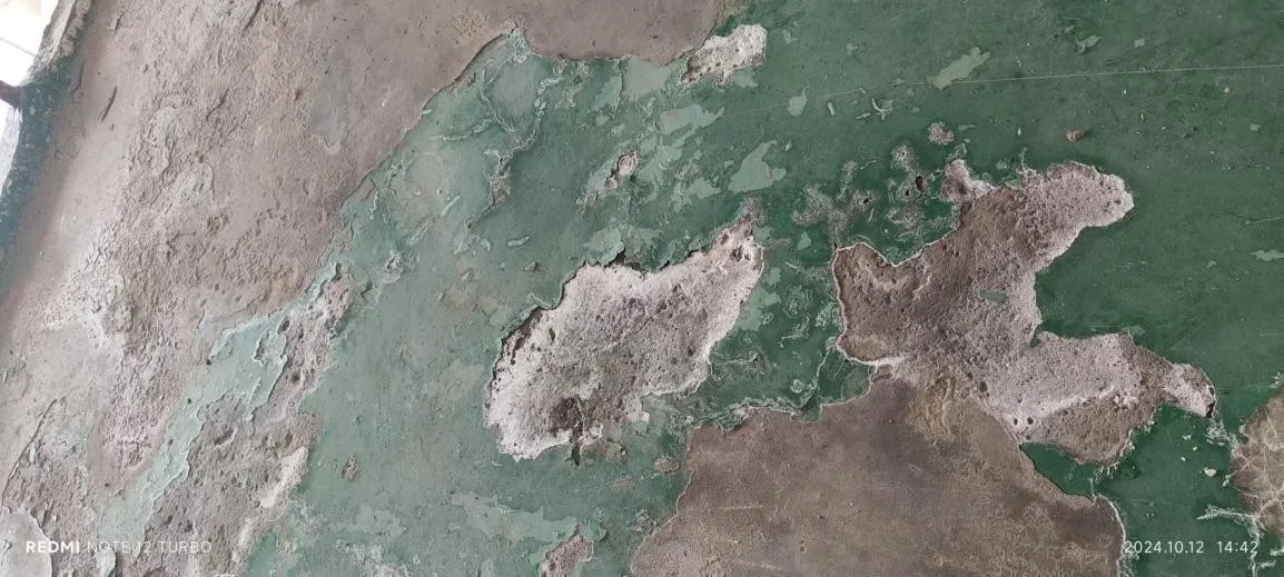 图3卤碱车间整体地坪的腐蚀情况